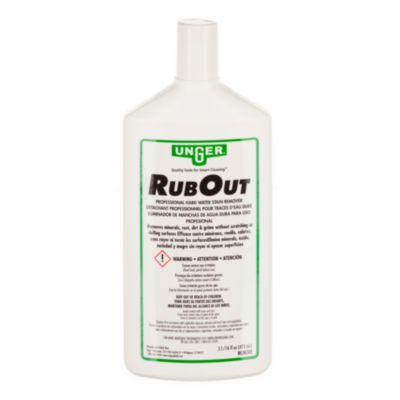 Unger RubOut Glass Cleaner, 16 oz Bottle, 12/Carton (RUB50)