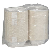 Pactiv Evergreen EarthChoice PFAS Free Compostable Hinged Lid Container, 6 x 6 x 3, Natural, Sugarcane, 500/Carton (YMCH0080PFFR)