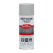 Rust-Oleum Industrial Choice Galvanizing Compound Spray, Metallic, 14 oz Aerosol Can, 6/Carton (1685830CT)