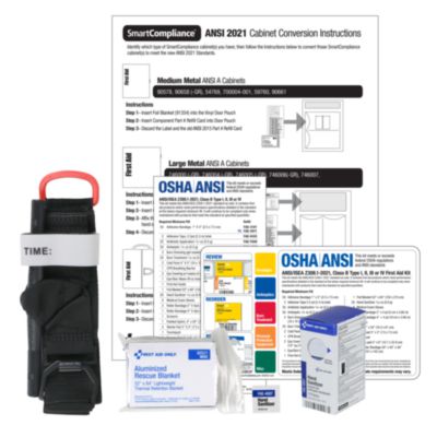 First Aid Only Smart Compliance B 2021 Conversion Kit, 12 Pieces (91366)