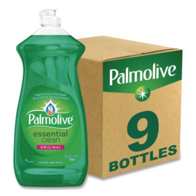 Palmolive Dish Soap Liquid, Fresh Scent, 28 oz Bottle, 9/Carton (US06022A)