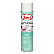 Claire Aerosol Air Freshener and Deodorizer, Fresh Linen, 10 oz Aerosol Spray, 12 Cans (163)