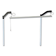 Global Industrial Workbench LED Light Kit, Aluminum, 72" (319405)