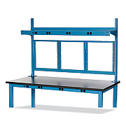 Panel Mounting Rail, For Use with Global Industrial 48" Wide Workbenches, 150 lb Weight Capacity (249291ABL)