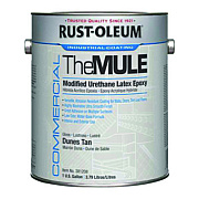 Rust-Oleum Commercial The MULE (Modified Urethane Latex Epoxy), Interior/Exterior, Gloss Dunes Tan, 1 gal Bucket/Pail, 2/Carton (381208)