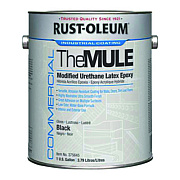 Rust-Oleum Commercial The MULE (Modified Urethane Latex Epoxy), Interior/Exterior, Gloss Black, 1 gal Bucket/Pail, 2/Carton (375645)