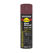 Rust-Oleum Hard Hat High Performance V2100 System Rust Preventive Enamel Spray Primer, Flat Red, 15 oz Aerosol Can, 6/Carton (V2169838)