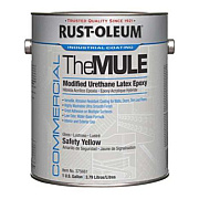 Rust-Oleum Commercial The MULE (Modified Urethane Latex Epoxy), Interior/Exterior, Gloss Safety Yellow, 1 gal Bucket/Pail, 2/Carton (375661)