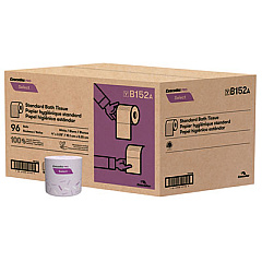 Cascades PRO Select Standard Bath Tissue, Septic Safe, 1-Ply, White, 1,000 Sheets/Roll, 96 Rolls/Carton (B152)