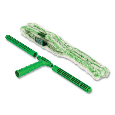 Unger Monsoon Plus StripWasher Complete with Green Plastic Handle, Green/White Sleeve, 18" Wide Sleeve (MC450EA)