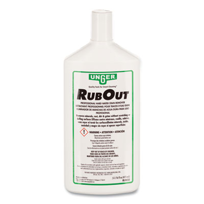 Unger RubOut Glass Cleaner, 16 oz Bottle (RUB50EA)