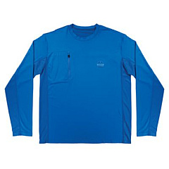 ergodyne Chill-Its 6689 Cooling Long Sleeve Sun Shirt with UV Protection, 2X-Large, Blue (12156)