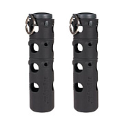 ergodyne Squids 3745 Tool Grip and Tether Attachment Point, 1 lb Max Working Capacity, 5.5" Long, Black, 2/Pack (19747)