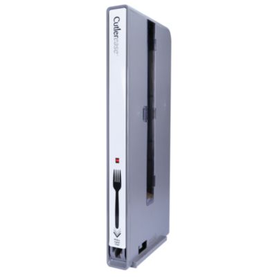 WNA Cutlerease Dispensers, Holds 120 Forks, 2.25 x 11.25 x 24, Gray (FKDISPNSR)