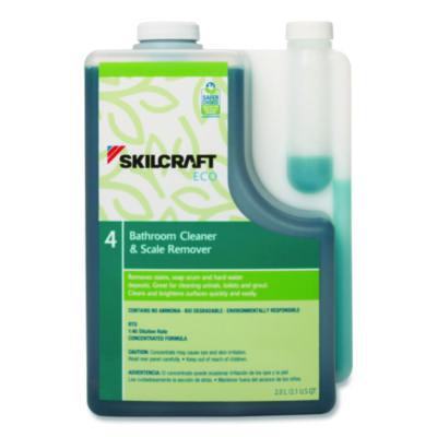AbilityOne 7930017148379, SKILCRAFT ECO Neutral Floor Cleaner Concentrate, 2 L Bottle, 4/Pack