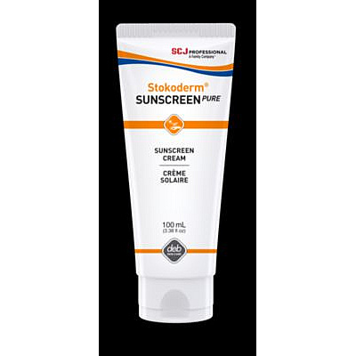 SC Johnson Professional Stokoderm Sunscreen PURE, 100 mL Tube, Unscented, 12/Carton (SUN100MLCT)