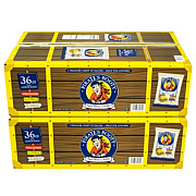 Pirate's Booty Natural Aged White Cheddar Baked Corn Puffs, 0.5 oz Bag, 36/Box, 2 Boxes/Carton (60004090)