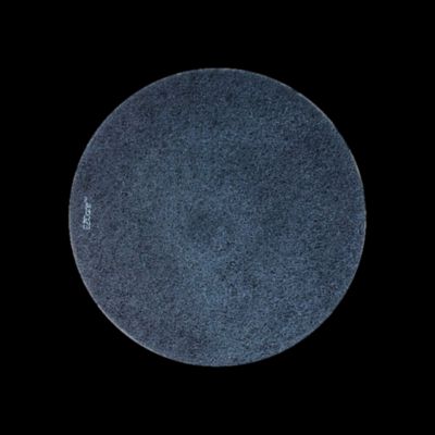 SC Johnson Professional EZ Care Polishing Pad, 27" Diameter, Black/Gray, 2/Carton (311184)