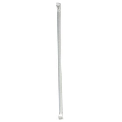 Boardwalk Wrapped Giant Straws, 10.25", Polypropylene, Black, 300/Pack, 4 Packs/Carton (GST1025BK)
