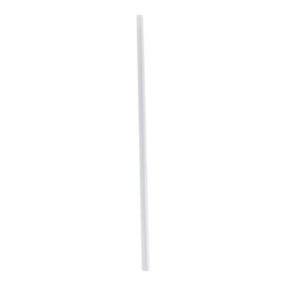 Boardwalk Jumbo Straws, 7.75", Polypropylene, Clear, 250/Pack, 10 Packs/Carton (JSTUW775)