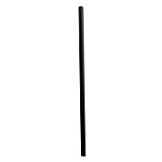 Boardwalk Giant Straws, 7.75", Polypropylene, Black, 150/Pack, 10 Packs/Carton (GSTUW775BK)