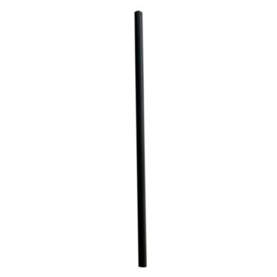 Boardwalk Giant Straws, 7.75", Polypropylene, Black, 150/Pack, 10 Packs/Carton (GSTUW775BK)