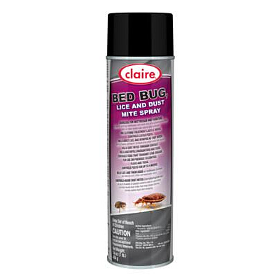Claire Bed Bug Killer, 16 oz Aerosol Spray, 12/Carton (006)