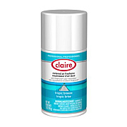 Claire Metered Air Freshener, 7 oz Aerosol Spray, Tropic Breeze, 12/Carton (105)