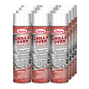 Claire Grill and Oven Cleaner, 18 oz Aerosol Spray, 12/Carton (826)