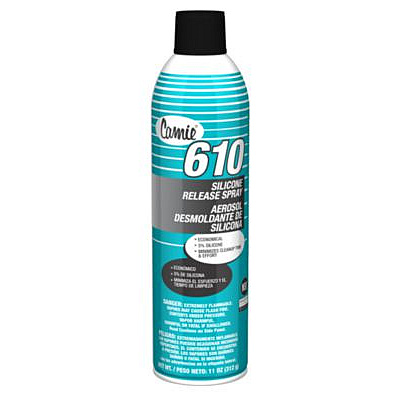 Camie 610 Silicone Release Agent, 11 oz Aerosol Can, 12/Carton