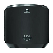 Georgia Pacific Professional SofPull CenterPull Hand Towel Dispenser, 10.13 x 10.58 x 11.33, Black (58201B)