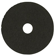 3M Low-Speed Stripper Floor Pad 7200, 15" Diameter, Black, 5/Carton (720015IN)