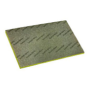 Scotch-Brite Clean and Shine Pad, 28 x 14, Brown/Yellow, 5/Carton (09556)