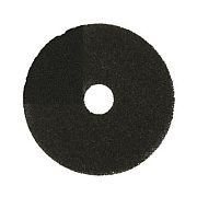 3M Low-Speed High Productivity 7300 Floor Pads, 13" Diameter, Black, 5/Carton (730013)