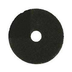 3M Low-Speed High Productivity 7300 Floor Pads, 13" Diameter, Black, 5/Carton (730013)