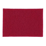 3M Low-Speed Buffer 5100 Floor Pads, 28 x 14, Red, 10/Carton (510028X14)