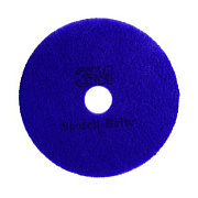 Scotch-Brite Diamond Floor Pads, 13" Diameter, Purple, 5/Carton (DIAPURP13)