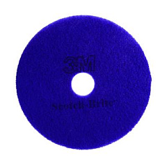 Scotch-Brite Diamond Floor Pads, 13" Diameter, Purple, 5/Carton (DIAPURP13)