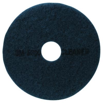 3M Low-Speed High Productivity Floor Pads 5300, 17" Diameter, Blue, 5/Carton (530017)