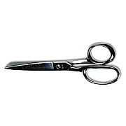 Clauss Hot Forged Carbon Steel Shears, 8" Long, 3.88" Cut Length, Nickel Straight Handle (10257)