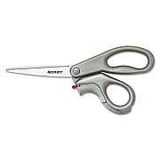 Westcott E-Z Open Box Opener Stainless Steel Shears, 8" Long, 3.25" Cut Length, Gray Offset Handle (13227)