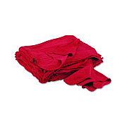 General Supply Red Shop Towels, Cloth, 14 x 15, 50/Pack (N900RST)