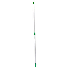 Unger Opti-Loc Extension Pole, 8 ft, Two Sections, Green/Silver (EZ250)