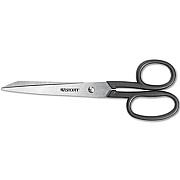 Westcott Kleencut Stainless Steel Shears, 8" Long, 3.75" Cut Length, Black Straight Handle (19018)