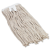 Boardwalk Cut-End Wet Mop Head, Cotton, #16 Size, White (2016CEA)