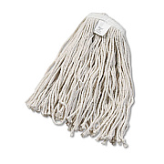 Boardwalk Cut-End Wet Mop Head, Cotton, #20, White (2020CEA)