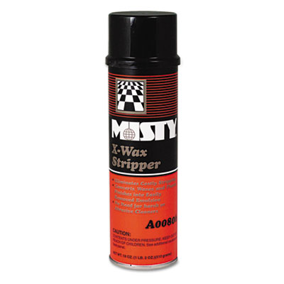 Misty X-Wax Floor Stripper, 18oz Aerosol Spray (1033962)